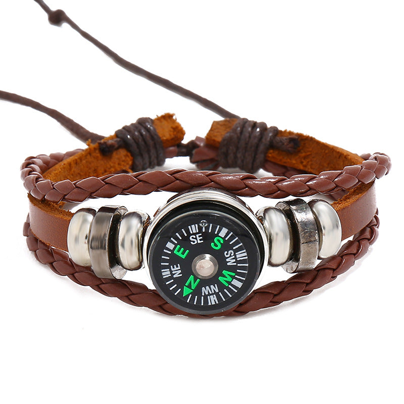 Wholesale Multilayer Beaded Leather Bracelet
